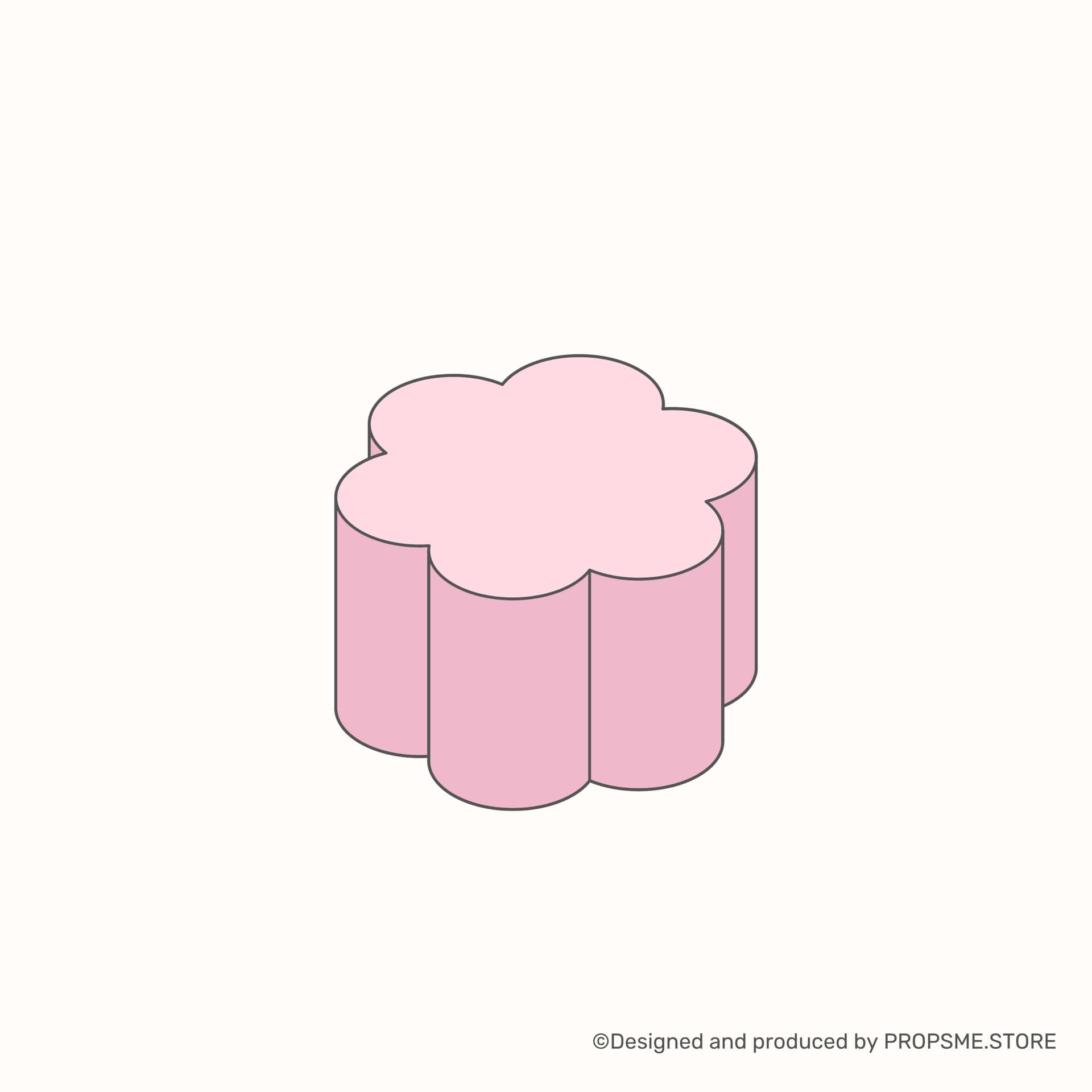 Flower Blooming (Medium) — พร็อพถ่ายภาพสินค้า