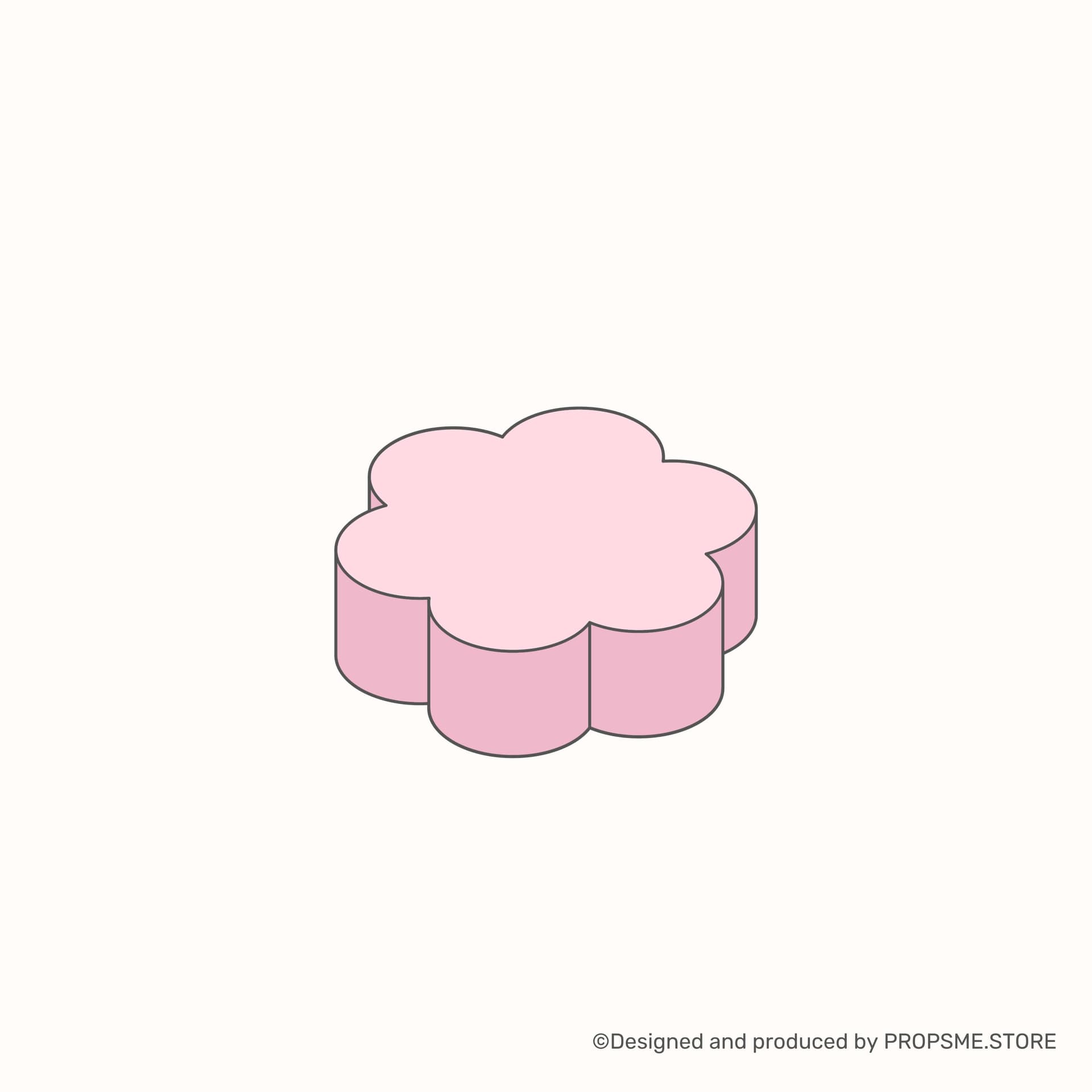 Flower Blooming (Small) — พร็อพถ่ายภาพสินค้า